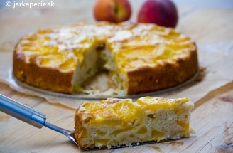 Recept na vynikajúci broskyňový koláč