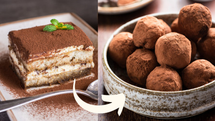 Tiramisu guličky plnené nutellou musíš vyskúšať!