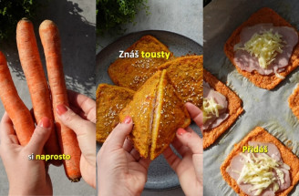 Mrkvové toasty so šunkou a syrom – skvelé ako zdravá desiata aj ľahká večera!
