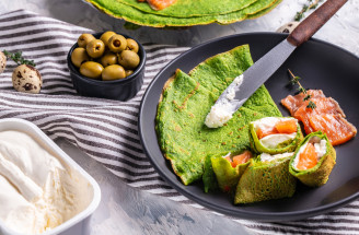 Špenátové palacinky s lososom: Jedlo, ktoré si zamilujete